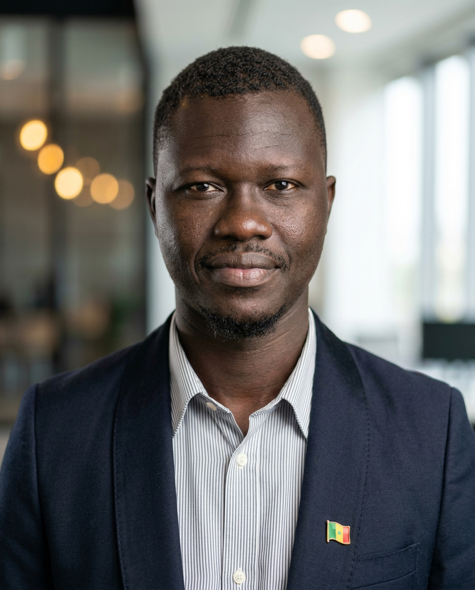 Portrait d'Ibrahima Dramé, fondateur d'EMID Business Center